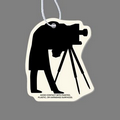 Paper Air Freshener Tag - Photographer